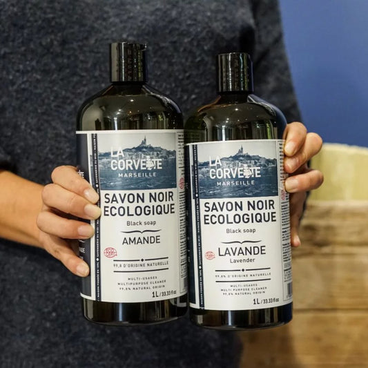 Lavender Liquid Black Soap