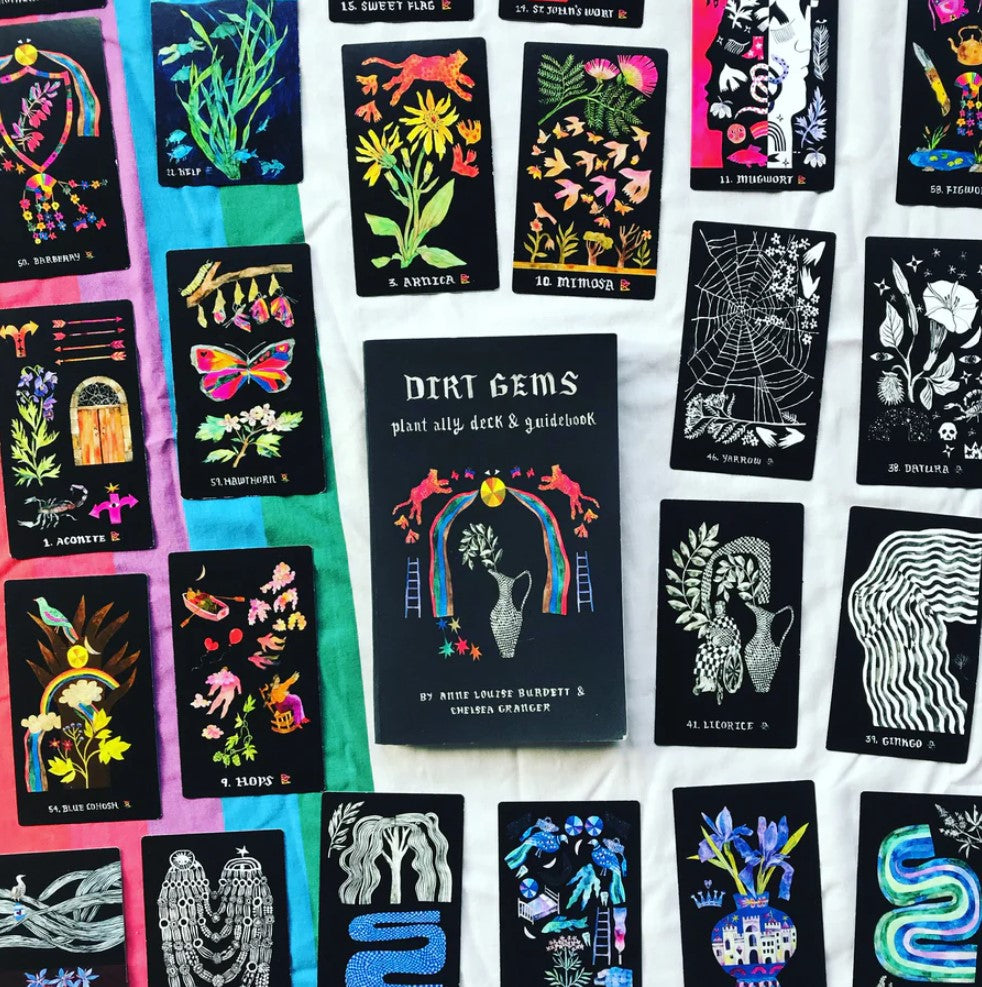 The Dirt Gems _ author's edition Oracle Deck & Guidebook