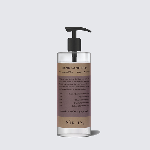 Hand Sanitiser 250ml _ Manuka, Cedar, Grapefruit