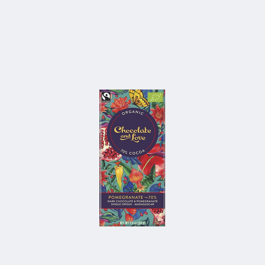 70% Organic Dark Chocolate With Pomegranate