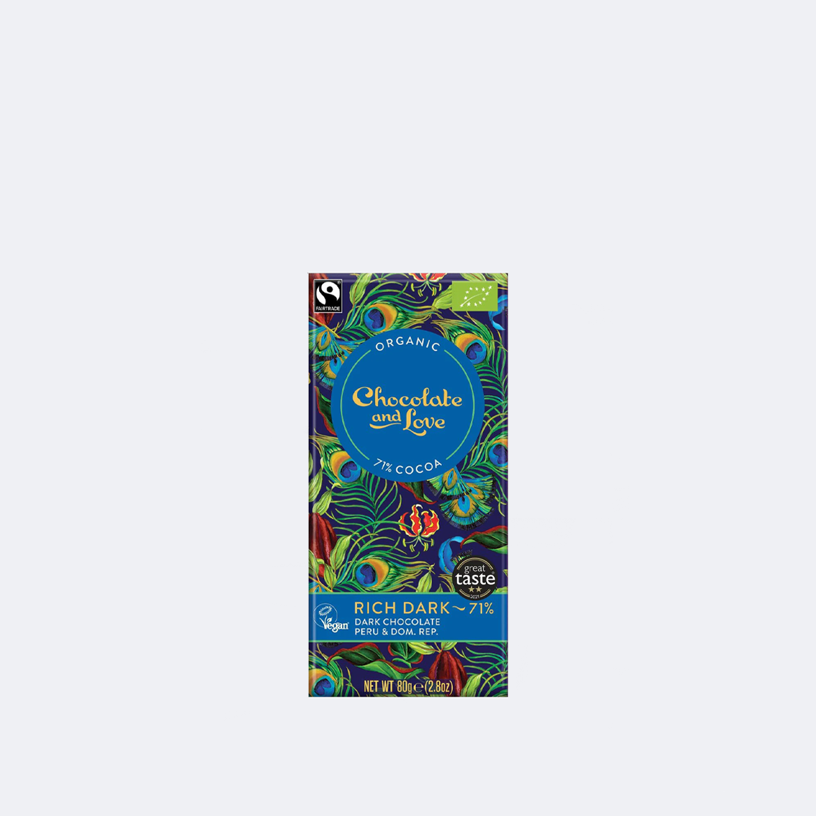 71% Organic Rich Dark Chocolate