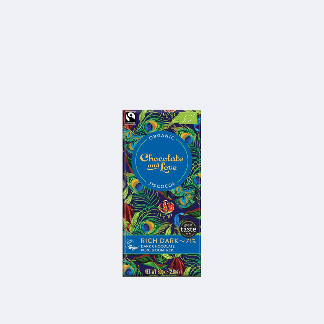 71% Organic Rich Dark Chocolate