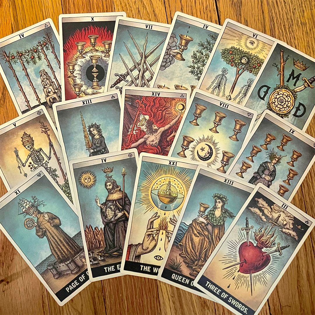 Earth Magick Tarot . Color