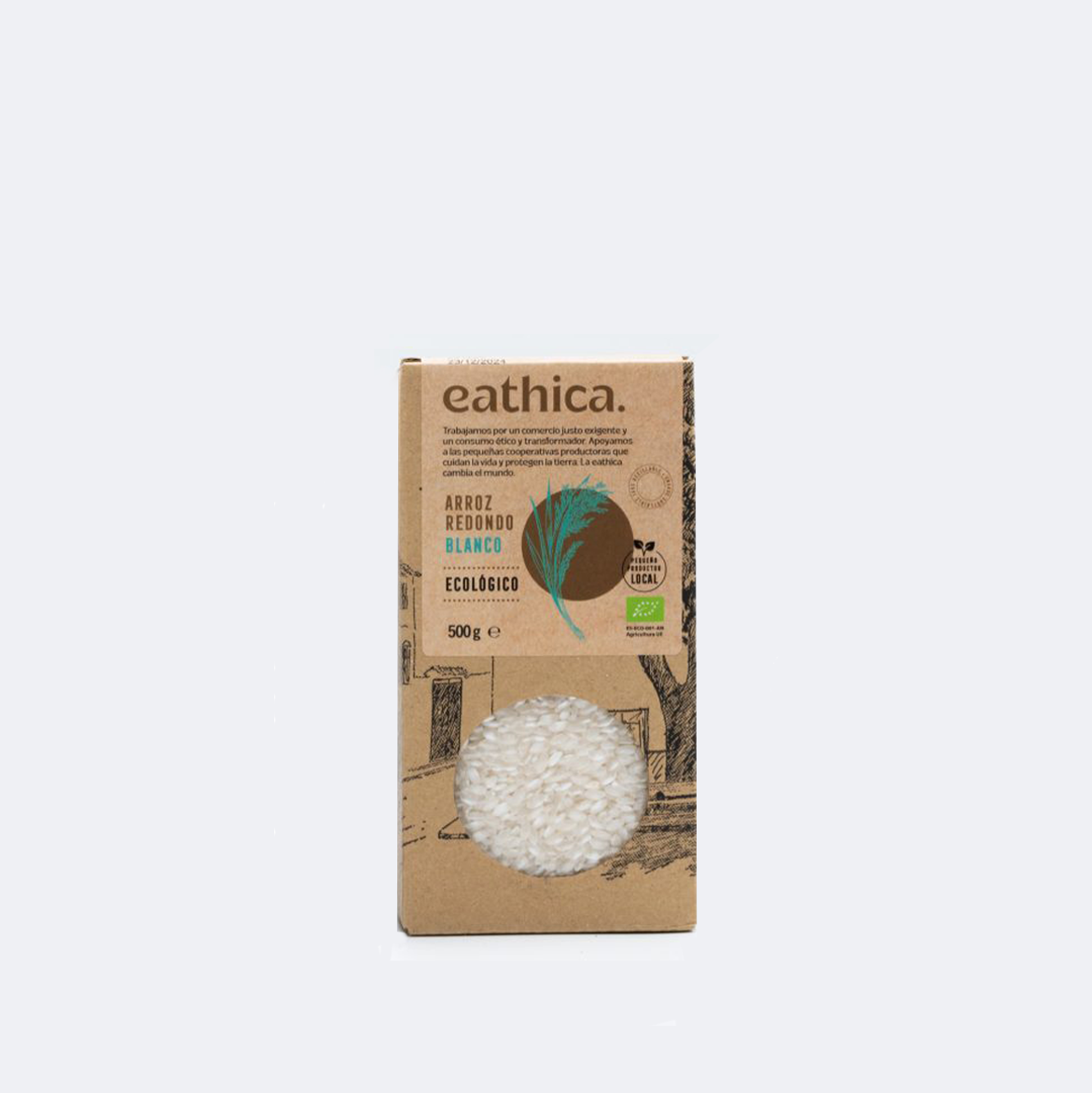 Organic Round White Rice