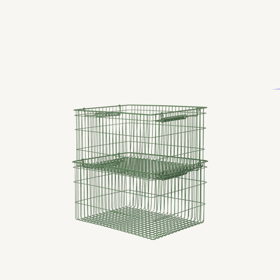 Cala Stackable Baskets _ Set Of 2