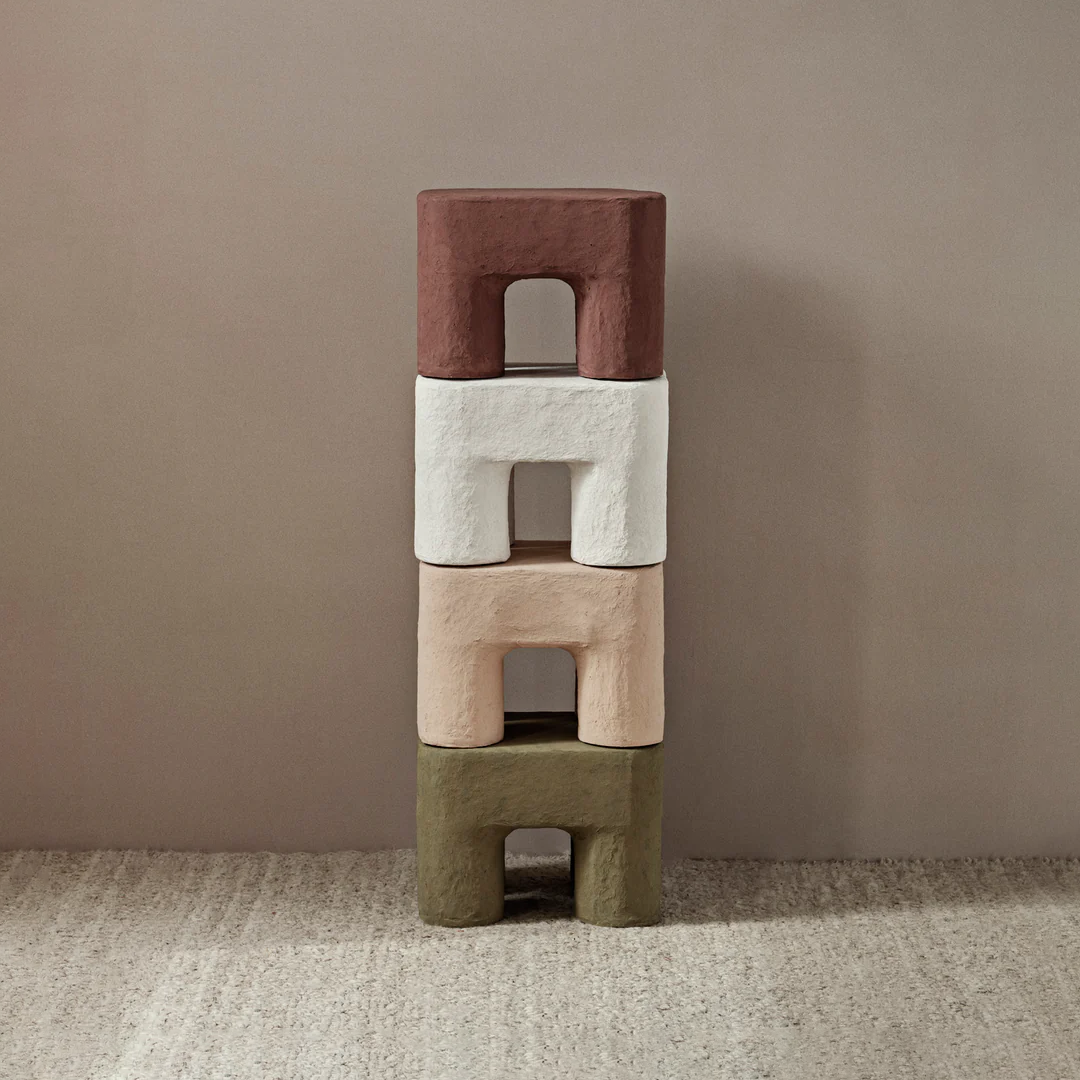 Podo Stool Rose