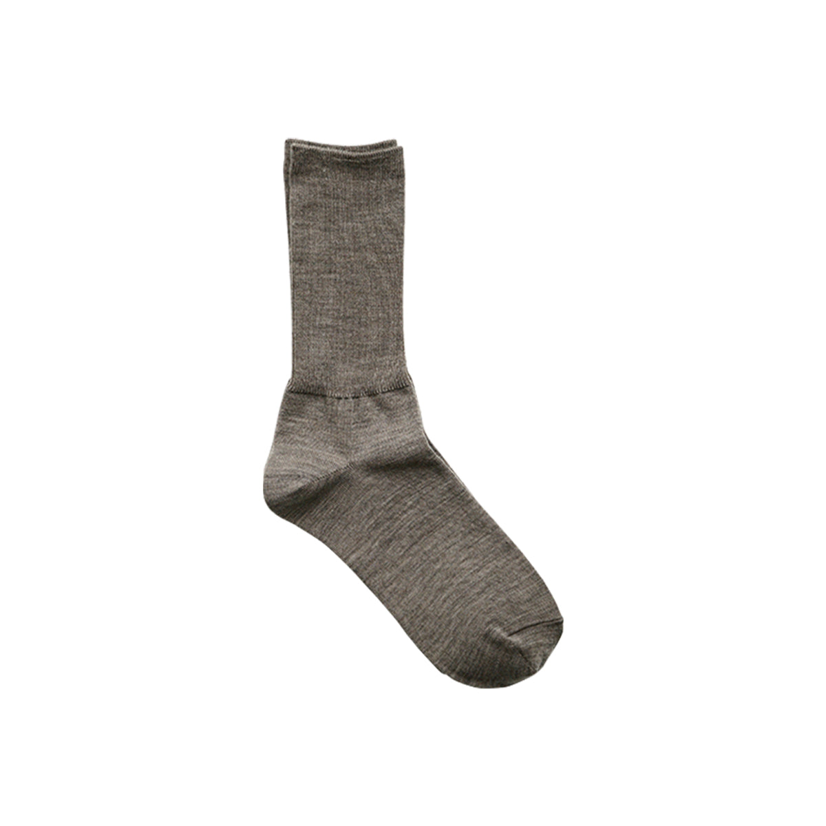 Merino Wool Ribbed Socks _ Oatmeal