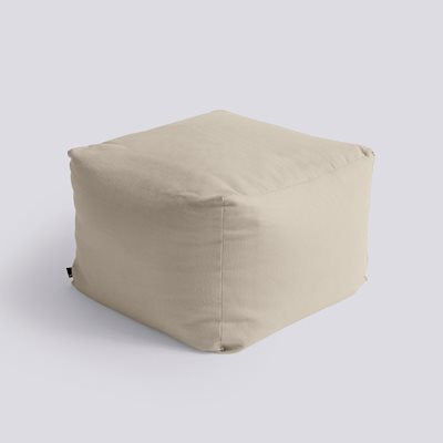 Pouf-Planar _ Sand or Grey Sprinkle