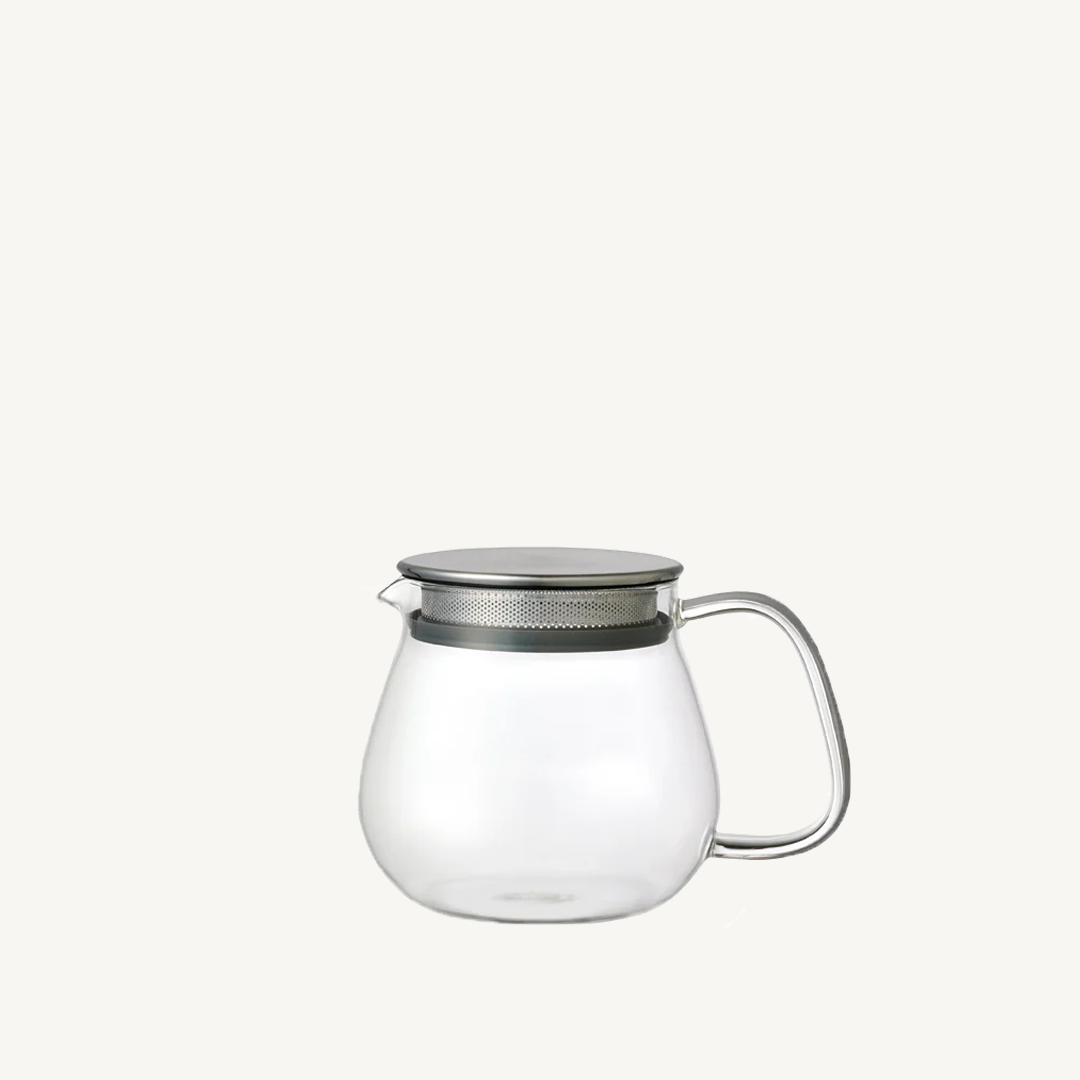 Unitea One Touch Teapot 460ml . Clear