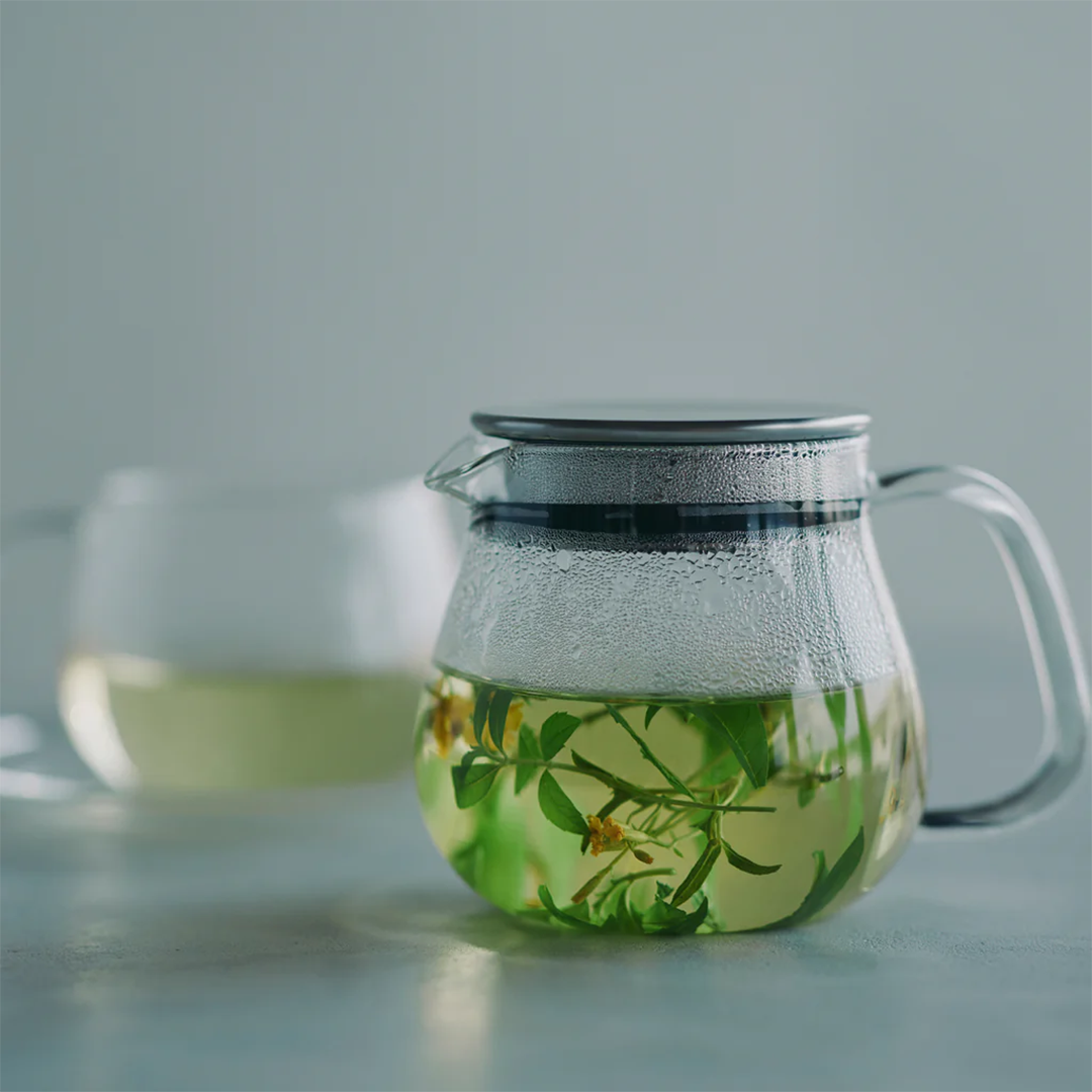 Unitea One Touch Teapot 460ml . Clear