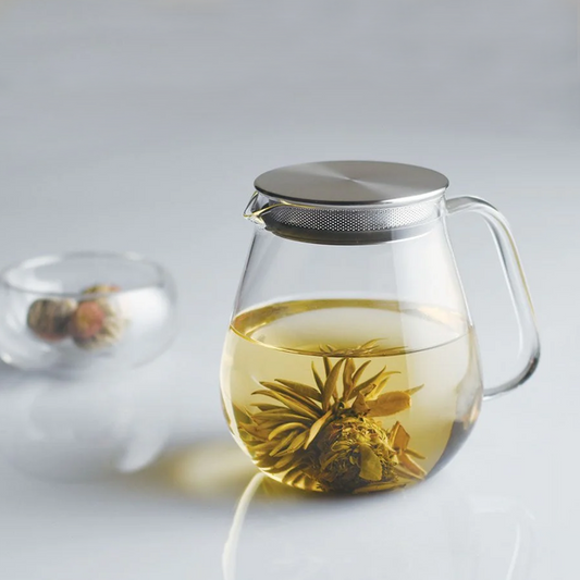 Unitea One Touch Teapot 720ml . Clear