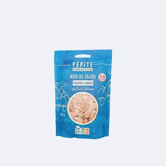 Organic Salted Toasted Cashew Nuts