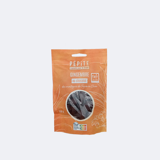 Organic Candied Ginger With Chocolate