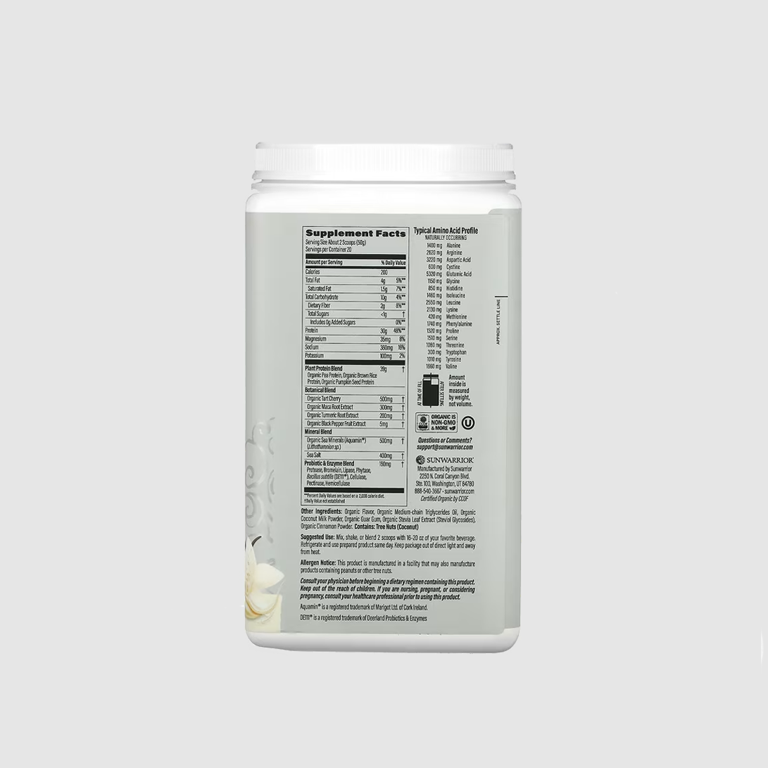 Organic Active Protein Vanilla Flavour