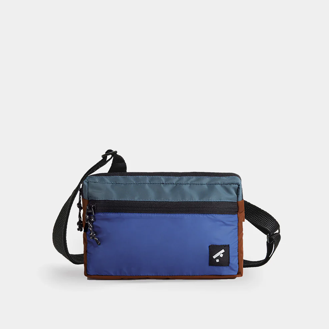 Recycled Crossbody Bag . Multicolor