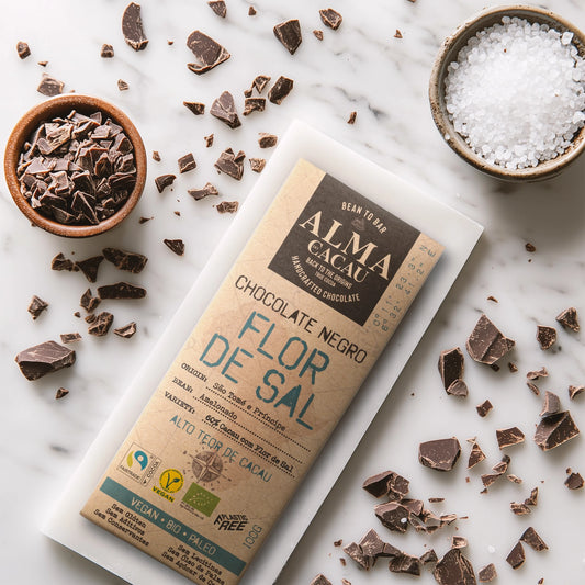 60% Organic Dark Chocolate & Fleur de Sel
