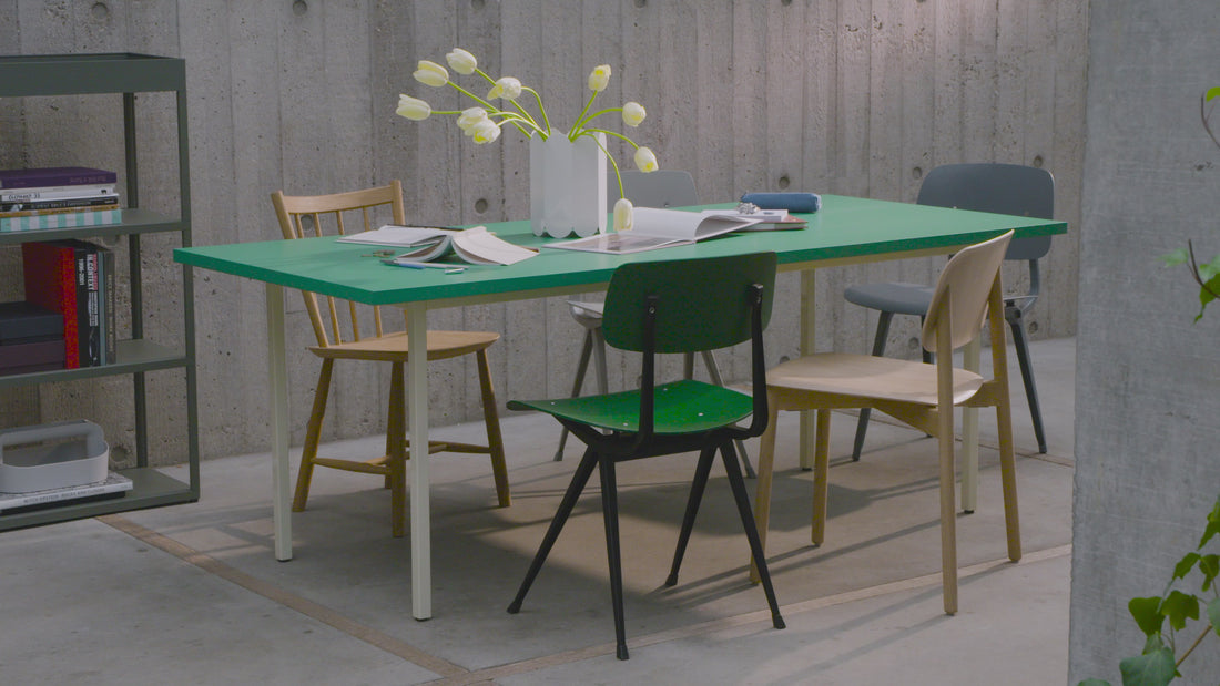 HAY TWO-COLOUR TABLE BY MULLER VAN SEVEREN