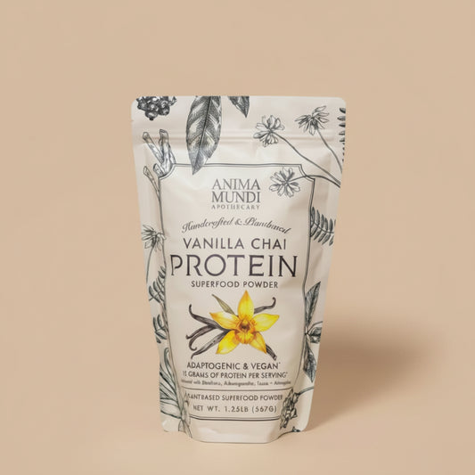Vanilla Chai Protein . Adaptogenic Superfood Powder