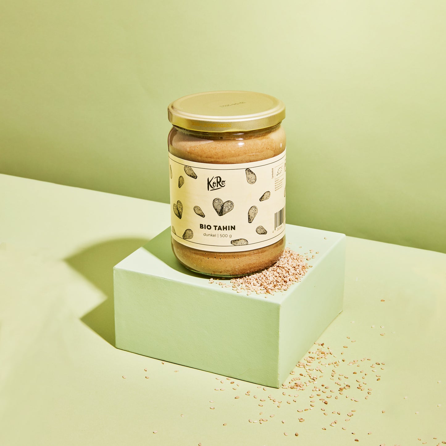 Dunkles Bio-Tahini
