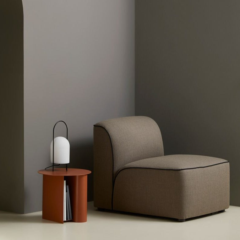 Sentrum Side Table _ Burnt Orange