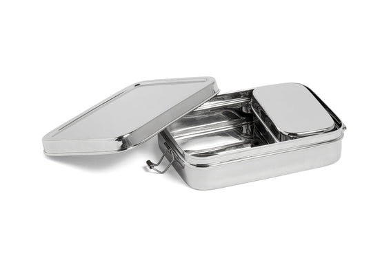 Steel Lunch Box / Rectangular with Box