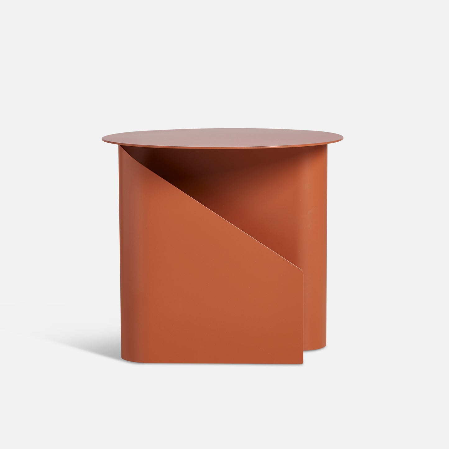 Sentrum Side Table _ Burnt Orange