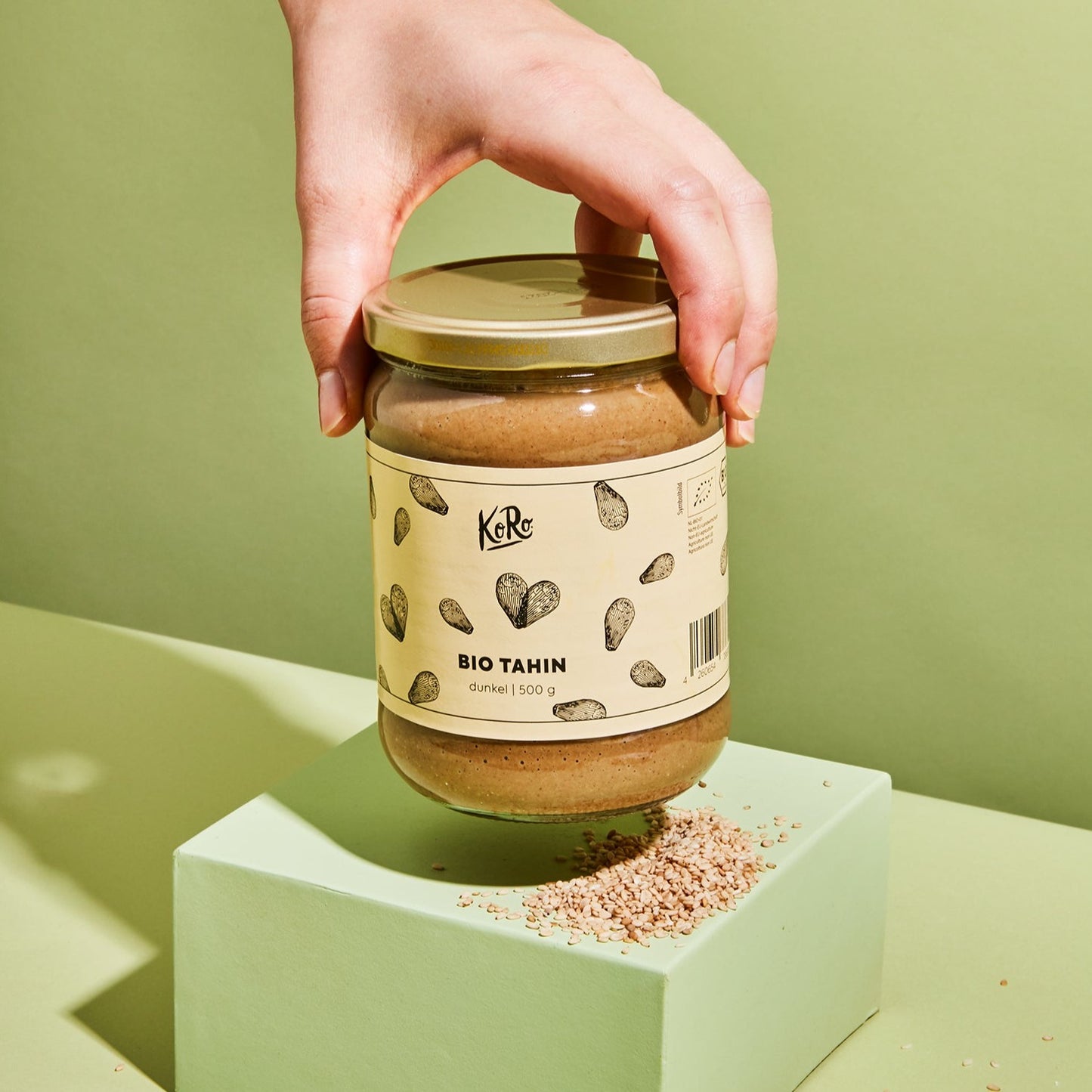 Dunkles Bio-Tahini