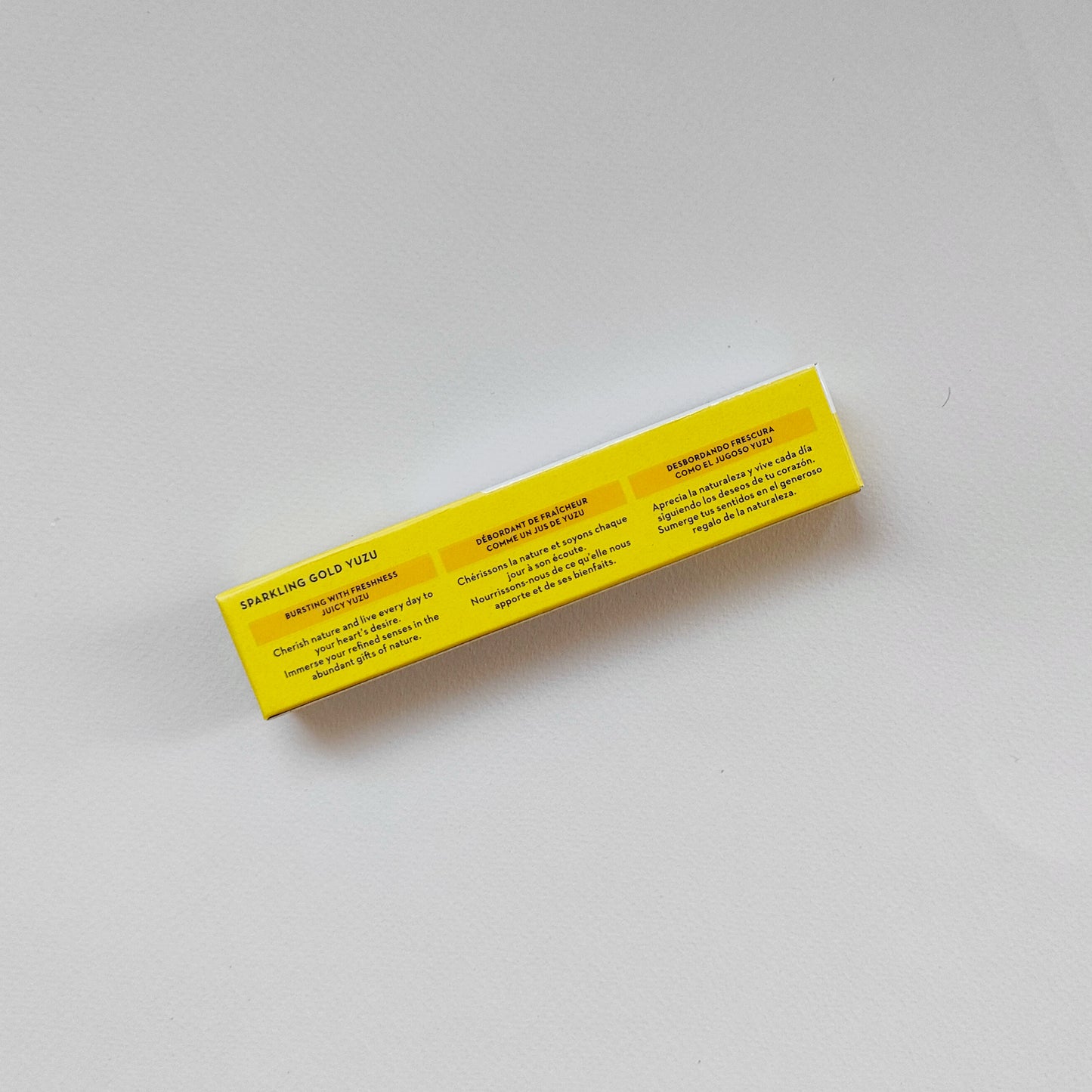 Scentsual Incense _ Gold Yuzu