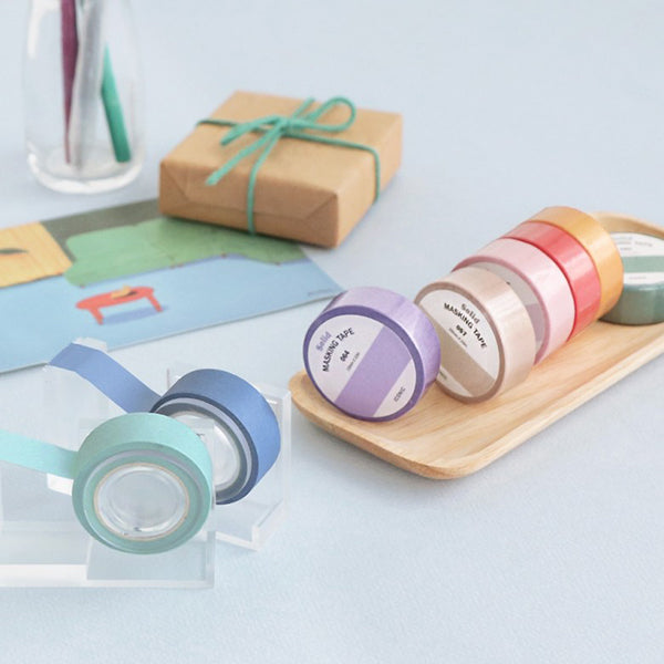 Iconic Masking Tape set of 8 _ Solid Colors