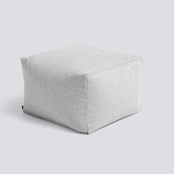 Pouf-Planar _ Sand or Grey Sprinkle