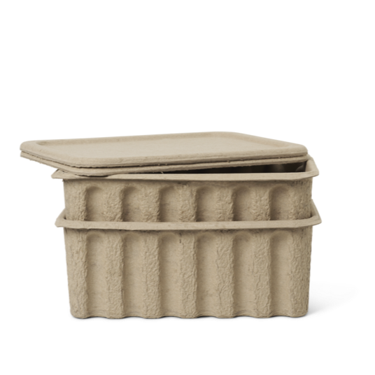 Paper Pulp Box _ Large _ set of 2