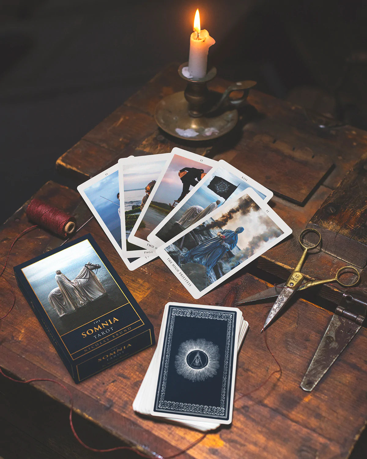 The Somnia Tarot by Nicolas Bruno _ Tarot Deck + Companion Book